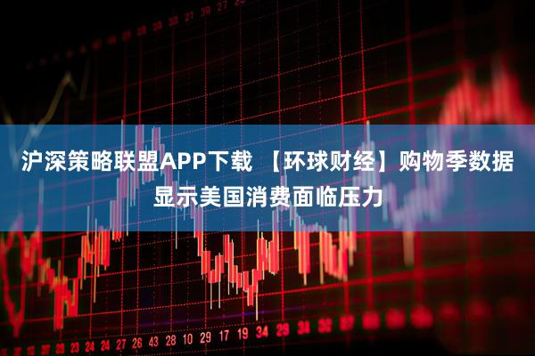 沪深策略联盟APP下载 【环球财经】购物季数据显示美国消费面临压力